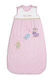 Slumbersac Baby Sleeping Bag Light Weight approx. 0.5 Tog - Pink Bird House, 0-6 months/70cm by Slum