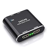 HDMI分配器、ZACCAS 4K 1入力2出力 3D 分配器 HDMIスプリッター 1080P DVD PC HDTV プロジェクターなど