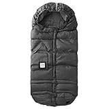 7AM Enfant ベビーカーフットマフ 防寒カバー Blanket 212 Evolution (color：Metallic Charcoal) [並行輸入品]