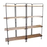 JOSEPH IRON 4LAYER WIDE SHELF