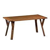 NICHIBI WOOD WORKS オーク製ダイニングテーブル 天然木 オーク材突板 エイジング加工 ヴィンテージ風