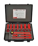 トップ(TOP) 絶縁ソケットレンチセット ZSWS418R 差込角:12.7mm 18点