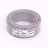 愛知電線 VVF ケーブル2芯 1.6mm 10m 灰色 VVF2×1.6M10