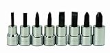 Williams WSBSP-8RC 8-Piece Screwdriver Bit Socket Set [並行輸入品]