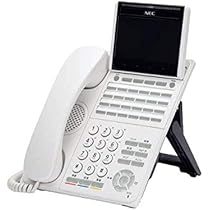 Amazon | NEC ITK-24CG-1D(WH)TEL 24ボタンカラーIP多機能電話機（WH