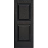 Vantage 3114035046 14X35 Raised Panel Shutter/Pair 046, Chocolate Brown [並行輸入品]