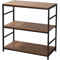 Amazon｜コーナンオリジナル メタル製ラック 3段 奥行40cm ブラック