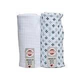 Lodger Scandinavian Print Swaddler (Green by Lodger