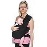 Eco Cub Baby Wrap | Pain-Free Carrying for New Moms | Extra Soft and Lightweight Sling with Premium 