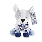Baby Aspen Oscar in His Oxfords Plush Plus Puppy with Clip on Bow Tie and Two Pairs of Socks for Bab