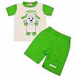 いないいないばあっ Tシャツ 短パン 半袖 スーツ パジャマ ワンワン ウータン 男の子 女の子 fo-inbaw11 95cm ワンワン