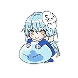 車ステッカー 転生したらスライムだった件 車用 ステッカー かわいい 防水ステッカー カーステッカー ベッドルーム スーツケース PC 車ドア 窓 壁シール 装飾 デカール シール (J)