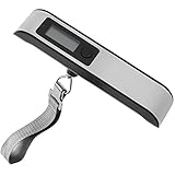 Austrake ラゲッジチェッカー 吊りはかり スーツケース 荷物はかり デジタルスケール 50kgまで 携帯 軽量小型 旅行便利　2色選択可能