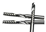 6mm片刃エンドミル　アクリルパネル　密度板　加工専用　切削エンドミル　cnc木工　彫刻バイト (1Lx6.17x5pc)