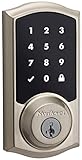 Kwikset 99150-002 SmartCode 915 Touchscreen Electronic UL Deadbolt with Smart Key, Satin Nickel by K