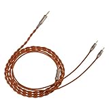 SIVGA 交換用 ヘッドホンケーブル 2.5mm x 2⇔4.4mm コネクタ (ブラック 4.4mm)