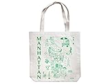 ブルックリン発 MAPTOTE マップトート ナチュラルコットンバッグ マーケットトート マンハッタン MK100