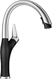 Blanco 442023 Artona 2.2 Bar Sink Faucet, Anthracite/Stainless Dual Finish [並行輸入品]