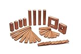 40 Piece Tegu Explorer Magnetic Wooden Block Set Mahogany [並行輸入品]