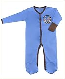 Footed Playsuit Starry Night有機コットンSage Creek Organicsサイズ0 – 9 Months ( 3 – 6ヶ月)