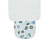 かわいい漫画のパターン、Sと赤ちゃんのために3汗吸収性タオルのセット