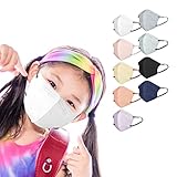 [サンパーシー] 子供用立体マスク 不織布 20枚 小さめ 平ゴム キッズ (ホワイト)