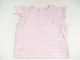 Ralph Lauren ラルフローレンベビー女の子半袖ボーダーシャツ（ピンク）3ヶ月用60cm [ウェア&シューズ]