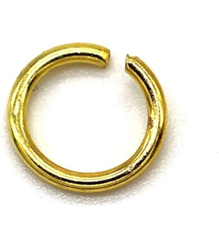 わずか❗️シルバー925丸カン直径8mm 線径1.2mm （開閉有り） Amazon | (SAJ)丸カン(直径 8mm線形1.0mm)(シルバー)(100個