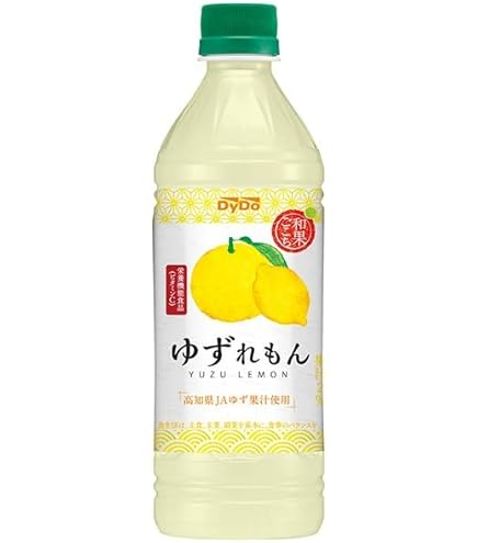 Amazon.co.jp: 和果ごこち ダイドードリンコ ゆずれもん 500ml ×24本