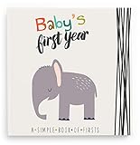 Lucy Darling Baby's First Year Memory Book: A Simple Book of Firsts - Little Animal Lover by Lucy Da