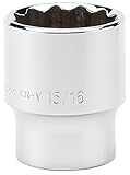 Draper Expert 15/16" 1/2" Square Drive Hi-Torq 12 Point Socket (Sold Loose) [並行輸入品]