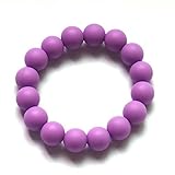 Roo Beads 'Eva' Silicone Teething Bracelet for Nursing Breastfeeding Moms, Babies, Toddlers BPA-Free