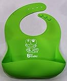 Best BIB for Baby - Soft Bib (Green-Frog) by Best Bib Baby