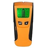 KKmoon 下地センサー 下地探し デジタル壁検出器 壁うらセンサー LCD 金属/木材/スタッド/AC送電線の位置探知 ワイヤースキャナ 自動校正機能