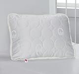 lamodahomeソフトLuxuryベビー枕ソフト100 %コットンサテン – Cotton Filling – ソフトリラックス快適なパターンデザインシンプルホワイト低刺激性ベビー新生児幼児用子供