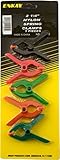 Enkay Nylon Spring Clamp Assorted Set - 5 Pieces (2 1/4-Inch) by Enkay