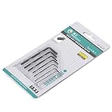 Biuuu 7本0.7ミリメートル - 3ミリメートルミニマイクロヘキサゴンヘックスアレンキーセットレンチのスクリュードライバツールキット