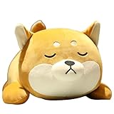 柴犬 グッズ 抱き枕 犬 ぬいぐるみ 大きい 犬のぬいぐるみ クッション かわいい だきまくら 女性用 ふんわり ふわふわ ソフト 柔らかい 肌触り 動物 イヌ ペット 癒やし ストレス解消 快眠 安眠 枕 [YokohamaChildren] (50cm)