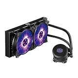 Cooler Master MasterLiquid ML240L RGB 水冷CPUクーラー [Intel/AMD両対応] FN1138 MLW-D24M-A20PC-R1