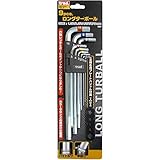 (業務用2セット) TRAD ロングターボール(六角レンチ/作業工具) 9個入 TCL-9 〔業務用/DIY用品/日曜大工/スパナ〕
