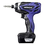 日立工機 10.8V コードレスインパクトドライバー 充電式 1.5Ahリチウムイオン電池、急速充電器、予備電池付 FWH10DFL(2LCS)