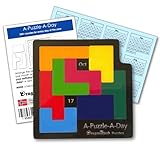A-Puzzle-A-Day (アクリル) – オリジナルデイリーカレンダーパズル 365以上のチャレンジ付き 毎日の毎日に 9051A