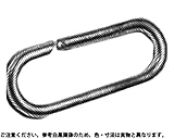 プチカラビナ（スタンダート 表面処理(ｸﾛｰﾑ（装飾用ｸﾛﾑ鍍金） ) 規格(P-8C) 入数(20) 【鉄製プチカラビナ（スタンダード型シリーズ】