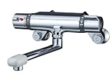 ミズタニバルブ 【浴室用混合栓】 壁付サーモ水栓 メッキハンドル MB710DX