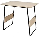 シンプル 簡易テーブル デスク 作業台 (ナチュラル)