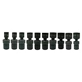 WILLIAMS 3/8” DR UNI IMPACT SOCKET SET, 10 PCSS (36910) 3/8"ドライブ ユニバーサルソケットセット インパクト 10個 JHW36910