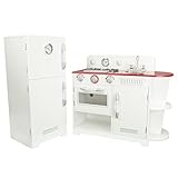 Teamson Kids - Classic Play Kitchen - White (2 Pieces) [並行輸入品]
