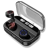 【2019最新版 完全ワイヤレスイヤホン】Bluetooth 5.0 イヤホン HiFi高音質 自動ペアリング 左右分離型 音量調整 IPX
