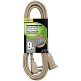Power Zone Or681509 Major Appliance Extension Cord, 9' by POWERZONE [並行輸入品]