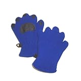 ベアハンズ フリース ミトン 乳児用 コバルトブルー